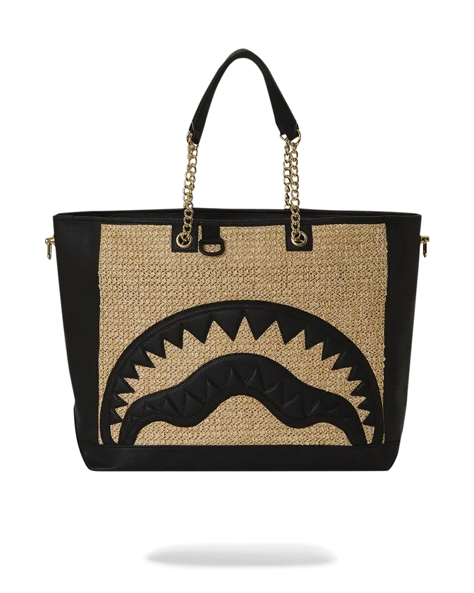 BORSA TOTE IN RAFFIA