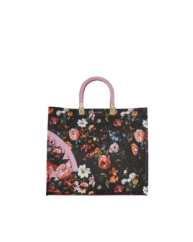 Borsa Tote "JARDIN DE FLORES"