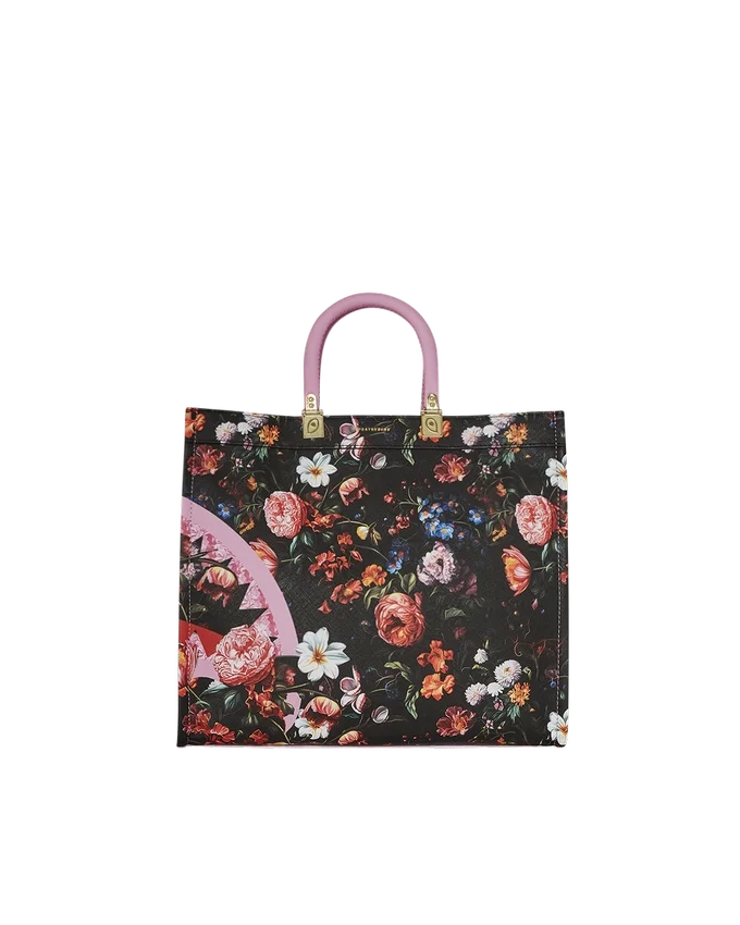 Borsa Tote "JARDIN DE FLORES"