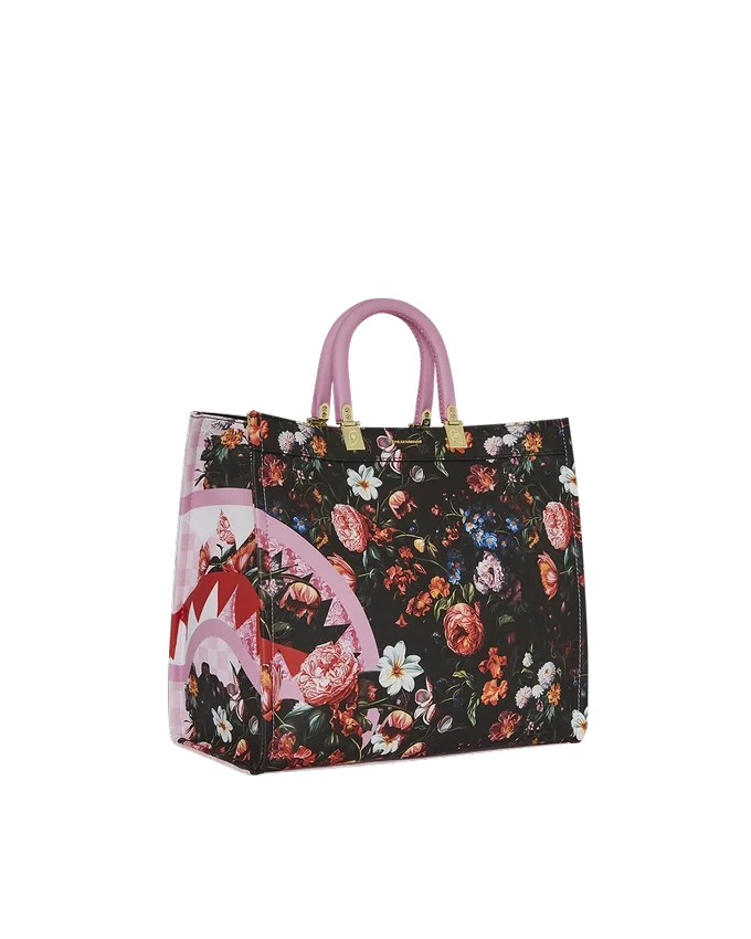 Borsa Tote "JARDIN DE FLORES"
