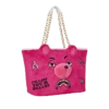 BORSA TOTE MONEYBEAR IN PELUCHE (ROSA)