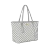 BORSA TOTE “SHARKS IN PARIS” IN MAGLIA COLOR CREMA