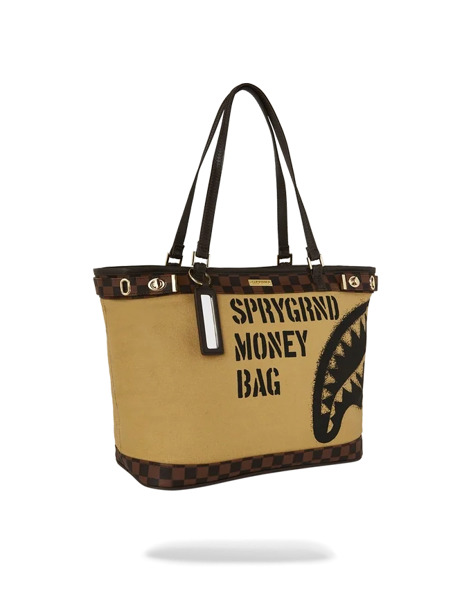 BORSA TOTE SPRAYGROUND PORTADENARO