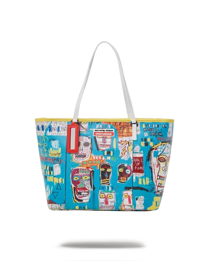 BORSA TOTE UFFICIALE BASQUIAT MITCHELL CREW 1983