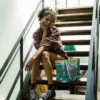 BORSA TOTE UFFICIALE BASQUIAT MITCHELL CREW 1983