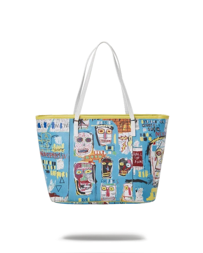 BORSA TOTE UFFICIALE BASQUIAT MITCHELL CREW 1983