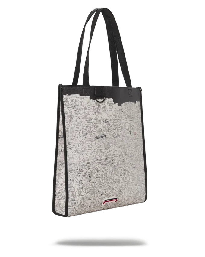 BORSA TOTE UFFICIALE BASQUIAT PEGASUS 1987 LOFT