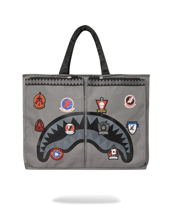 BORSA TOTE UFFICIALE DELLA COLLABORAZIONE CON TOP GUN FLIGHT CREW
