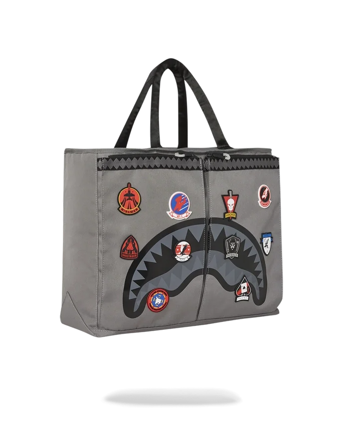 BORSA TOTE UFFICIALE DELLA COLLABORAZIONE CON TOP GUN FLIGHT CREW