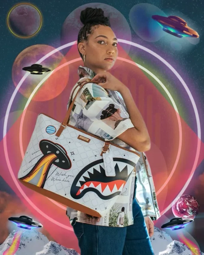 Borsa Tote UFO FLYING COLORS