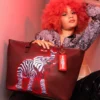 BORSA TOTE ZEBRA ELEPHANT RON ENGLISH COLLAB