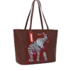 BORSA TOTE ZEBRA ELEPHANT RON ENGLISH COLLAB