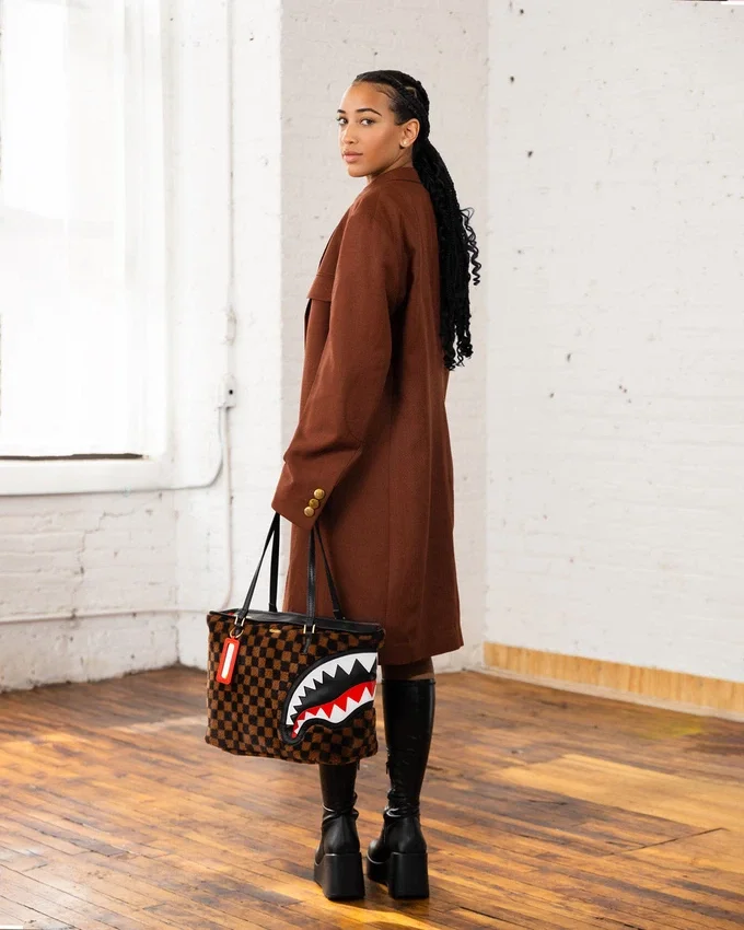 Borse Tote FURRR SHARKS IN PARIS