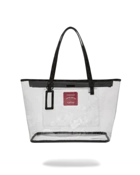Borse Tote “Shark in Paris” COMPLETAMENTE TRASPARENTE