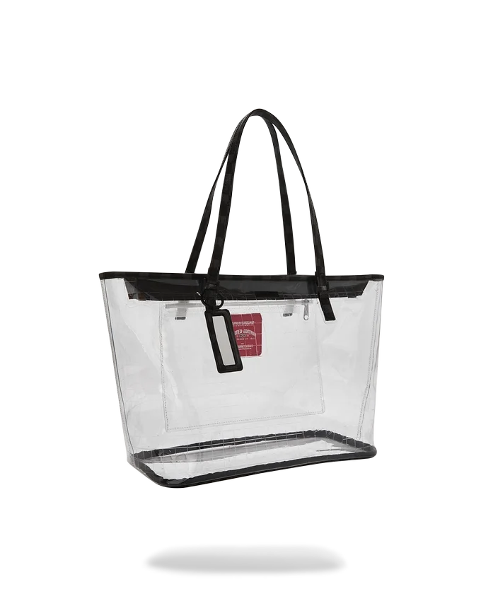 Borse Tote “Shark in Paris” COMPLETAMENTE TRASPARENTE