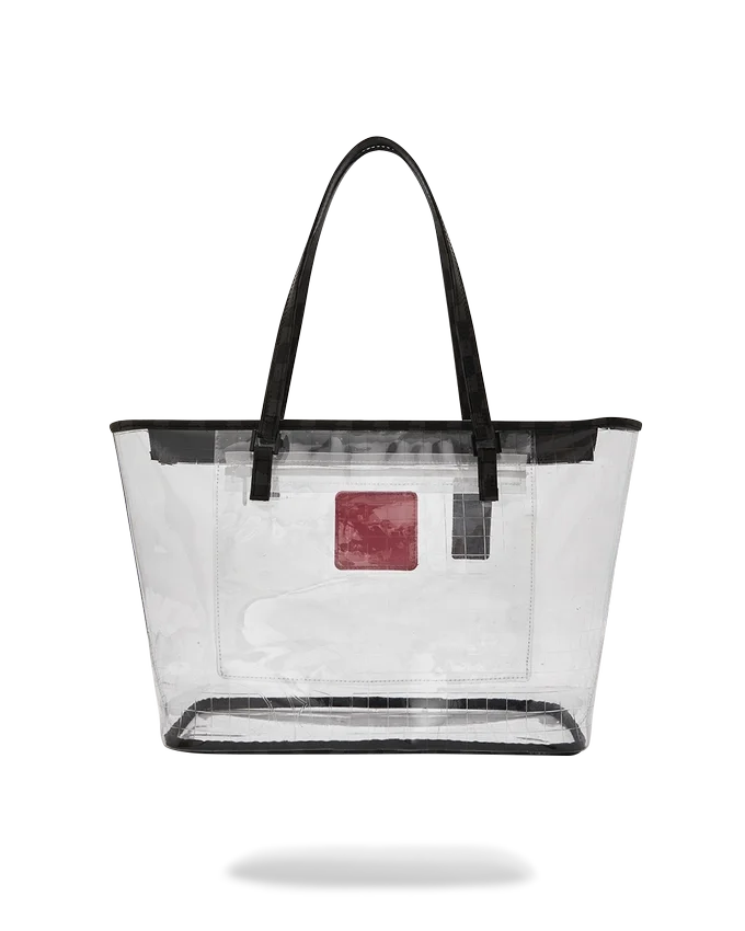 Borse Tote “Shark in Paris” COMPLETAMENTE TRASPARENTE
