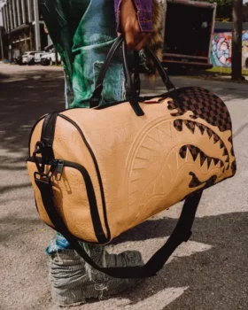 BORSONE DA VIAGGIO CON EFFETTO DRIP DI DESIGN