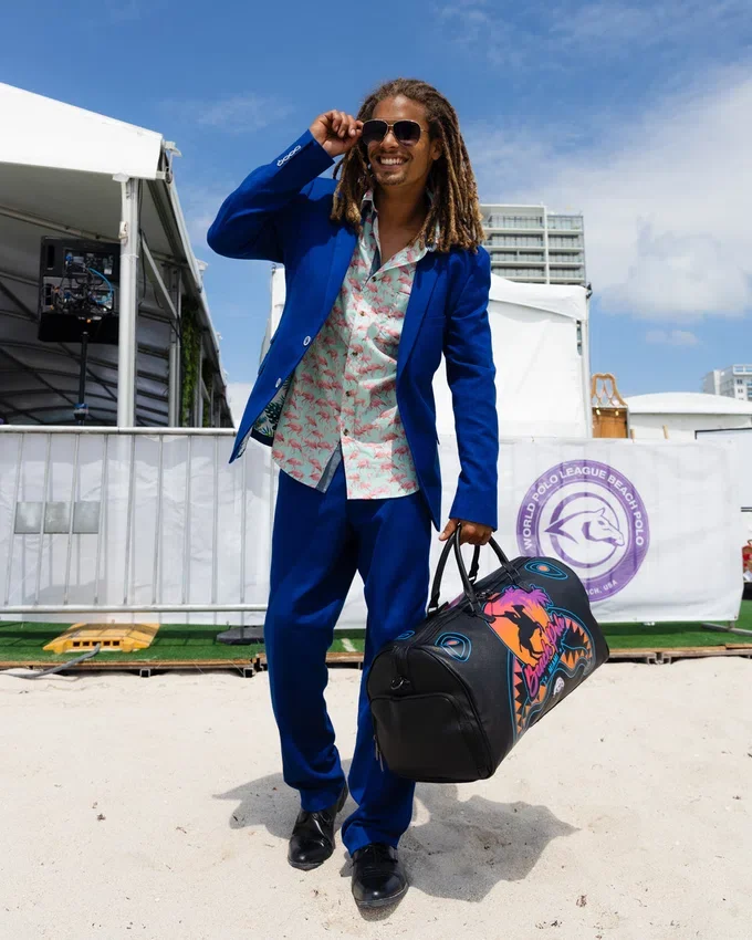 BORSONE MIAMI BEACH POLO COLLAB (NERO)