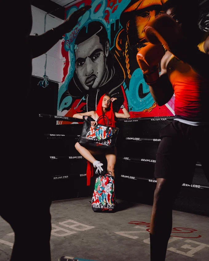 Zaino in collaborazione con il Brawlerz Boxing Club di Miami