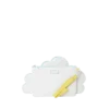 CLOUDY WITH A CHANCE OF SHARK CROSSOVER CLUTCH