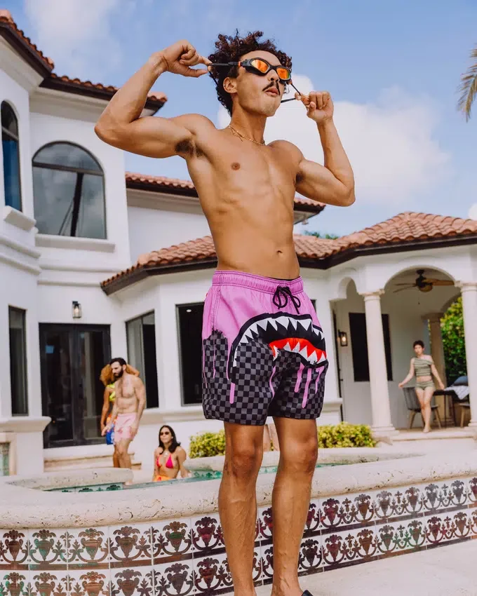 Costume da bagno OCEAN DRIP CHECK