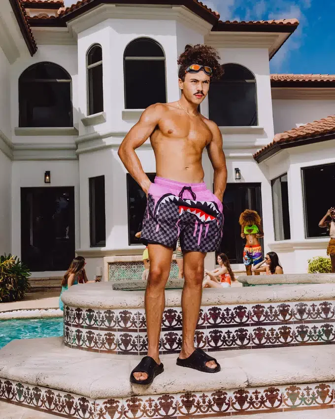 Costume da bagno OCEAN DRIP CHECK