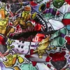 COSTUME DA BAGNO STICKER CREW