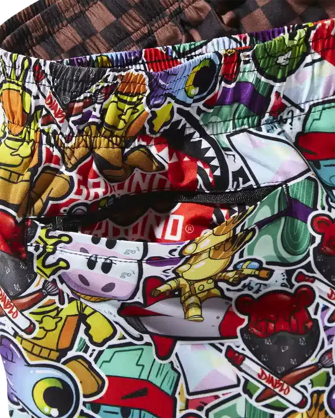 COSTUME DA BAGNO STICKER CREW