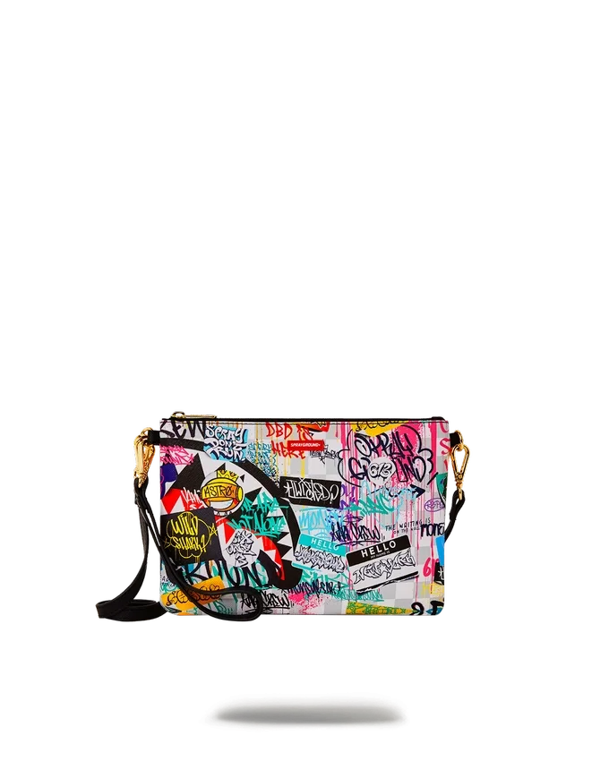 CREATE ANOTHER DAY POUCH A TRACOLLA CON CINTURINO DA SPALLA
