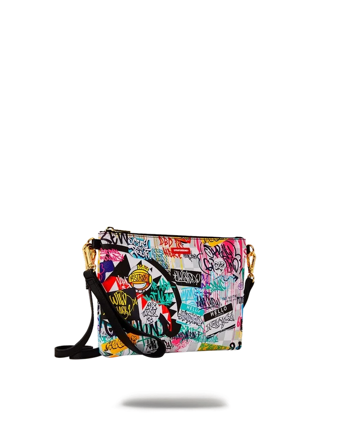 CREATE ANOTHER DAY POUCH A TRACOLLA CON CINTURINO DA SPALLA