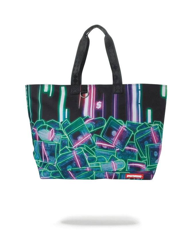 CRYPTO STACKS Borse Tote
