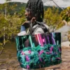 CRYPTO STACKS Borse Tote