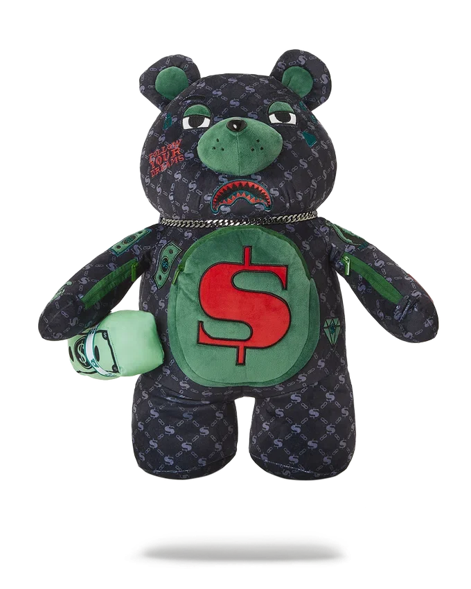DINERO MONEYBEAR Zaino a forma di orsacchiotto