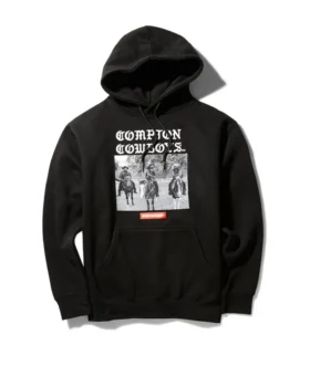 FELPA CON CAPPUCCIO COMPTON COWBOYS CITY RIDERS