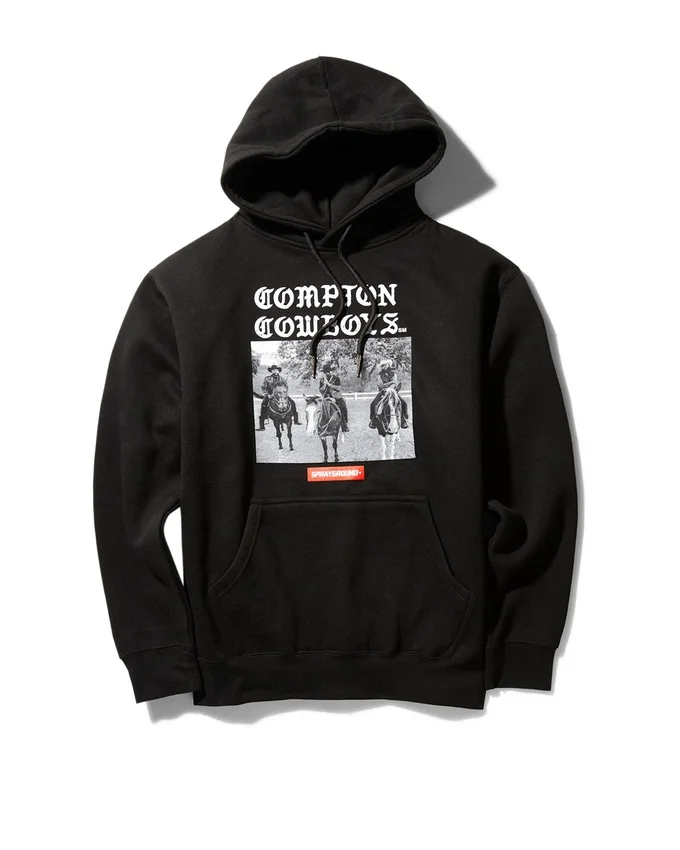 FELPA CON CAPPUCCIO COMPTON COWBOYS CITY RIDERS