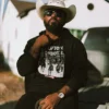FELPA CON CAPPUCCIO COMPTON COWBOYS CITY RIDERS