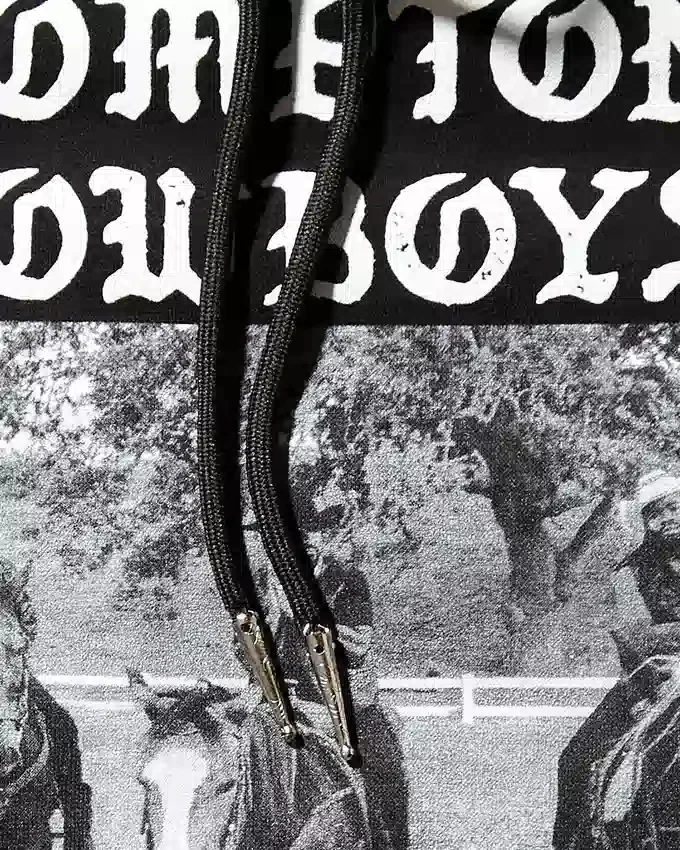 FELPA CON CAPPUCCIO COMPTON COWBOYS CITY RIDERS