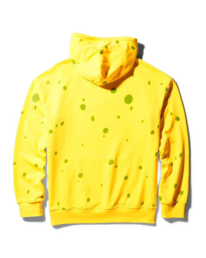 FELPA CON CAPPUCCIO SPONGEBOB SPONGE (GIALLO)