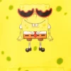 FELPA CON CAPPUCCIO SPONGEBOB SPONGE (GIALLO)