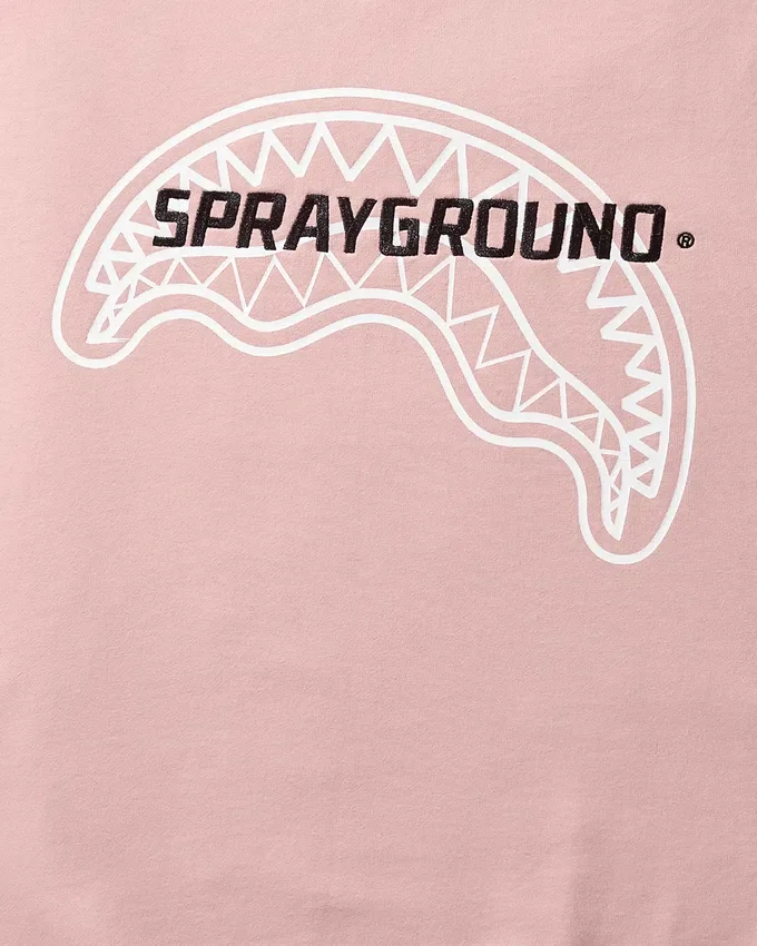 FELPA CON COLLO A GOLLO DI SPRAYGROUND (ROSA)