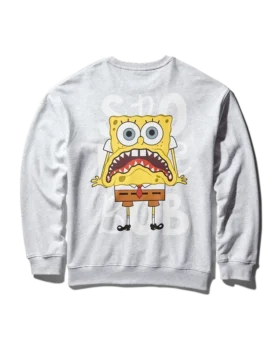 FELPA CON COLLO A GOLLO SPRAYGROUND (GRIGIO CHIARO)