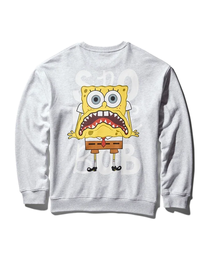 FELPA CON COLLO A GOLLO SPRAYGROUND (GRIGIO CHIARO)