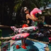 FLAMINGO MAFIA - GOMMONE MATERASSINI GONFIABILI DA FESTA IN PISCINA