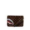 FURRR SHARKS IN PARIS CROSSOVER CLUTCH