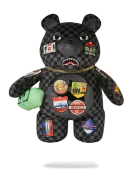 GLOBAL MOGUL UNLIMITED MILES MONEYBEAR Zaino a forma di orsacchiotto