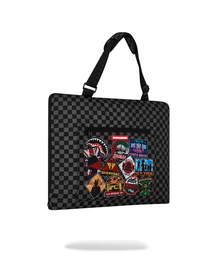 GLOBAL MOGUL UNLIMITED MILES: TAPPETINO DA SPIAGGIA PIEGHEVOLE, COPERTA, BORSA TOTE CONVERTIBILE RESISTENTE ALL’ACQUA