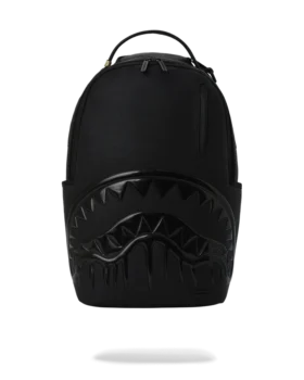 GLOSSY BOSSY - Zaino nero metallizzato