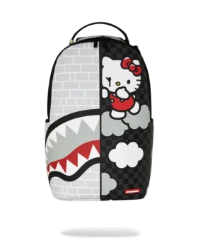 HELLO KITTY COLLABORAZIONE UFFICIALE - Zaino Brick Wall Split