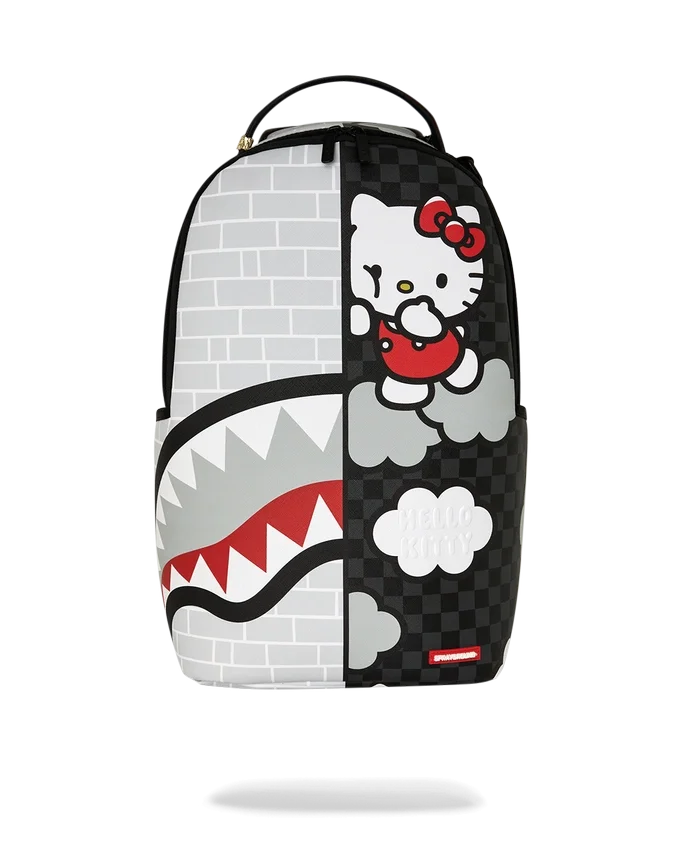 HELLO KITTY COLLABORAZIONE UFFICIALE - Zaino Brick Wall Split