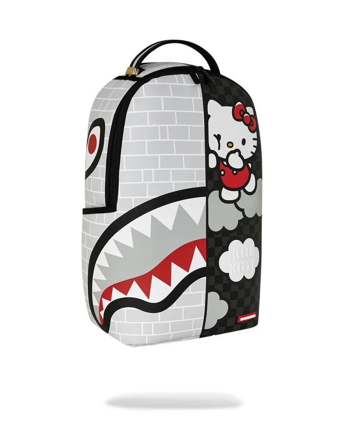 HELLO KITTY COLLABORAZIONE UFFICIALE - Zaino Brick Wall Split